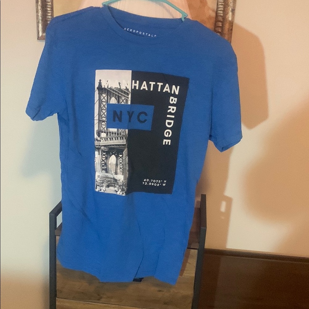 Men’s Aeropostale Blue Graphic T-Shirt